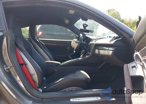 2018 Porsche 718 Cayman Gts from USA, damaged, VIN WP0AB2A80JS278434